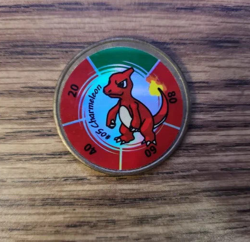 1999 Hasbro Pokemon Battling Coin #05 Charmeleon Nintendo - Image 1