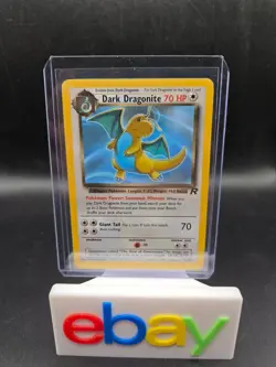 Dark Dragonite Pokemon TCG Team Rocket 22/82 Regular LP - Image 1