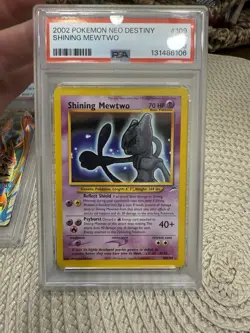 2002 Pokemon Neo Destiny Shining Mewtwo 109 Psa 9 - Image 1
