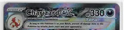 POKEMON SV - Paldean Fates NM Holo TERA Black Star PROMO #074 Shiny CHARIZARD ex - Image 3