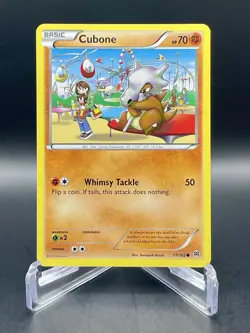 Cubone 77/162 XY Breakthrough (2015) Unique Art Common Pokemon TCG NM/M - Image 1