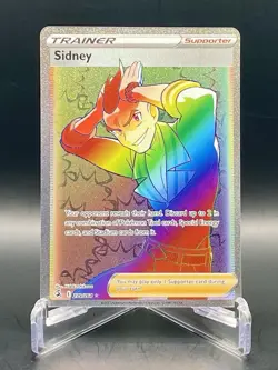 Sidney 279/264 Fusion Strike Rainbow Secret Rare Full Art Trainer Pokemon TCG NM - Image 1