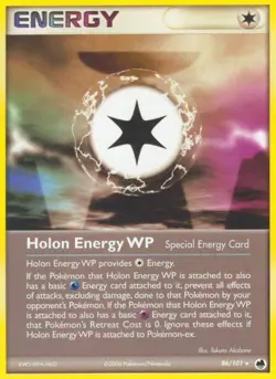 Pokemon Holon Energy WP (86/101) Dragon Frontiers LP REVERSE HOLO - Image 1