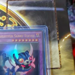 Yugioh Frightfur Sabre-Tooth (DOCS-EN043) 1st Ed. Ultra Rare - Image 2