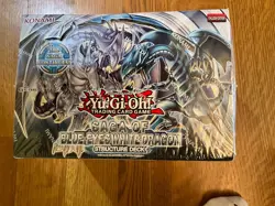 Yugioh Saga of Blue Eyes White Dragon 2020 Structure Deck Display Box Sealed - Image 1