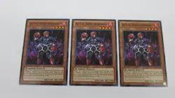 3x BATTLIN' BOXER HEADGEARED 1ST EDITION LTGY-EN016 COMMON YUGIOH NM / UNPLAYED - Image 1