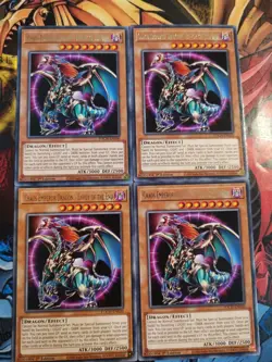 4 x Choas Emperor Dragon - Envoy Of The End - TOCH-EN030 - Common 1st Edition - Image 1