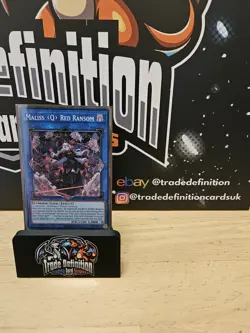 Maliss (Q) Red Ransom CRBR-EN018 Super Rare 1st Edition YuGiOh - Image 2
