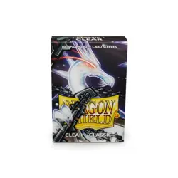 Japanese Classic Clear 60 ct Dragon Shield Sleeves YuGiOh Size - Image 1
