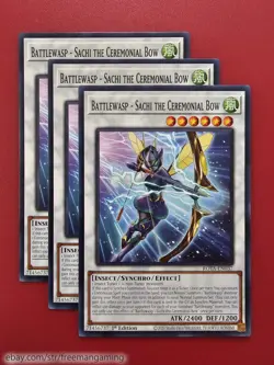 Yugioh Battlewasp Deck Core Set 24 card ROTA Insect Rapier the Onslaught Synchro - Image 3