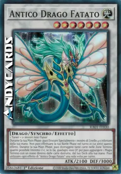ANTICO DRAGO FATATO (Ancient Fairy Dragon) • Super R • RA01 IT030 • 1Ed • Yugioh - Image 1