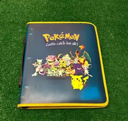 1999 Pokemon Blockbuster Vintage Zip Binder Card Holder (Official Nintendo) - Image 4