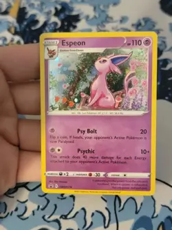 Espeon SWSH174 Sword & Shield Promo Holo Pokemon Card LP - Image 1