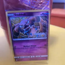 Build a Bear Pokemon Card Snubbull Promo Trading Card TCG SEALED NEW - Image 3