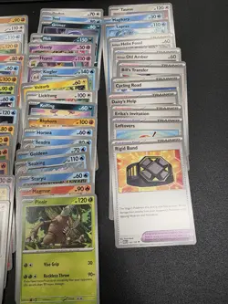 Pokemon Tcg 151 Common / Uncommon Bulk X65 cards, No Duplicates. - Image 3