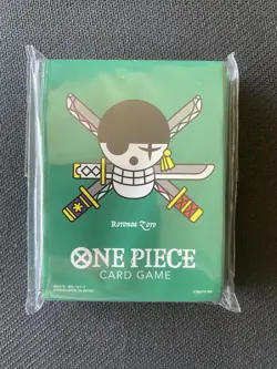 ONE PIECE Card Game Roronoa Zoro Sleeves Bandai Japan 70ct New Ships from USA - Image 1