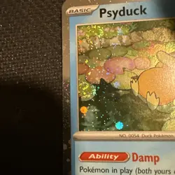 Triple Swirl! Psyduck 007 Promo Pokemon Card - Image 3