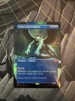Consecrated Sphinx (Borderless) Double Masters 2022 Foil - Image 1