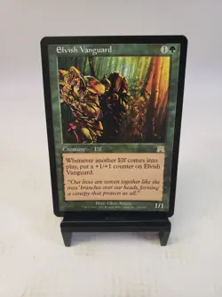Magic: the Gathering MTG Onslaught Elvish Vanguard Regular NM - Mint - Image 1