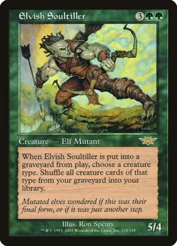 MTG - Elvish Soultiller Legions Regular (NM) - Image 1