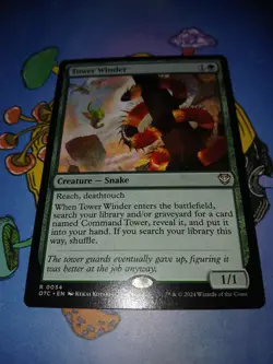 MTG - Tower Winder - Commander: Outlaws of Thunder Junction - Near Mint - Image 1