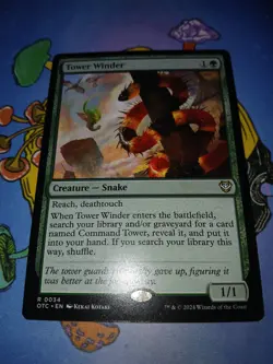 MTG - Tower Winder - Commander: Outlaws of Thunder Junction - Near Mint - Image 3