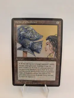 Helm of Obedience - Alliances - LP - MTG - Reserved List - Magic Card - Image 1