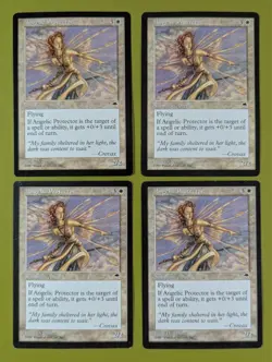 Angelic Protector x4 Tempest 4x Playset Magic the Gathering MTG - Image 1