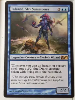Talrand, Sky Summoner - Magic 2013 Core Set M13 - Magic the Gathering MTG Nice! - Image 1