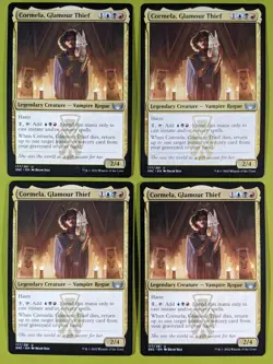 Cormela, Glamour Thief x4 Streets of New Capenna 4x Magic the Gathering MTG - Image 1