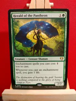 Herald of the Pantheon - Commander Masters - Rare - NM (See Pics) MTG - Image 1