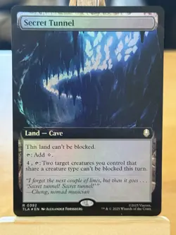 Secret Tunnel - 392 -MTG Avatar: The Last Airbender - Extended Art - FOIL - Image 1