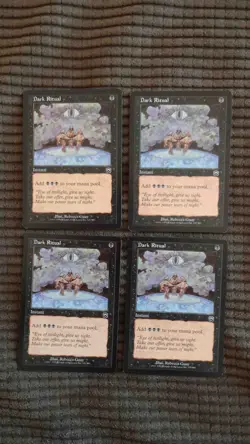 Magic: the Gathering / MtG Dark Ritual x4 Mercadian Masques - Image 1