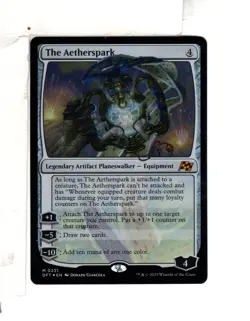 MTG SkeenAB The Aetherspark PACK PROMO FOIL from DFT. NM. - Image 1