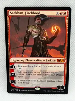 Sarkhan, Fireblood Core Set 2019 Regular - Image 1