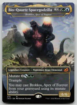 Bio-Quartz Spacegodzilla - Brokkos, Apex of Forever M Ikoria: Lair of Behemoths - Image 1