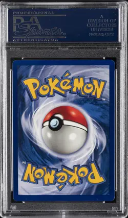 1999 POKEMON GAME 1ST ED #54 METAPOD PSA 8 - Image 2