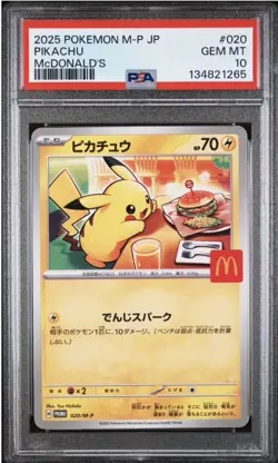 Pikachu - 020/M-P 020/M-P M-P Promotional Cards Regular (Japanese) - Image 1