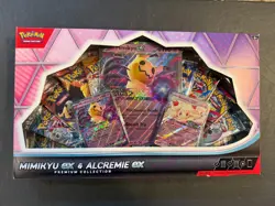 🔥 Mimikyu ex & Alcremie ex Premium Collection Box - Sealed Pokemon TCG 🔥 - Image 1