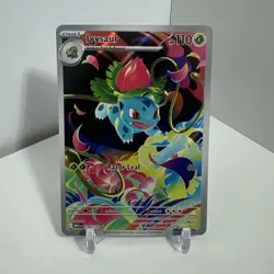 Ivysaur Illustration Rare 134/132 Near Mint Mega Evolution Pokemon TCG English - Image 1