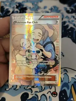 Pokemon Fan Club (106 Full Art) 106/106 Flashfire Holo LP - Image 1