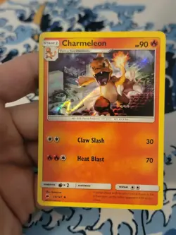 Charmeleon 19/147 Holo Promo Pokemon Burning Shadows Premium Collection - LP - Image 1