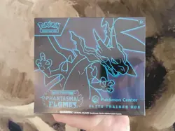 Phantasmal Flames Pokemon Center Exclusive Elite Trainer Box ETB Sealed In Hand - Image 1