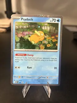 Pokemon TCG | Psyduck MEP 007 Mega Evolution Black Star Promo - Image 1