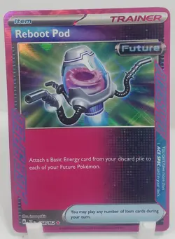 Reboot Pod 158/162 Sv05: Temporal Forces Holo Pokemon NM/M Unplayed Pack Fresh - Image 1