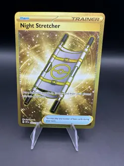 Night Stretcher Secret Gold Rare 251/191 Surging Sparks NM TCG Pokemon - Image 1