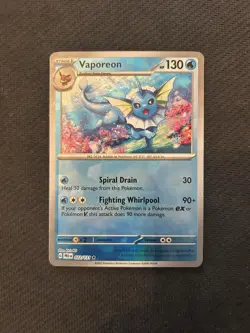 Pokemon TCG Vaporeon 022/131 Pokeball Holo! NM Condition! See Description! - Image 1