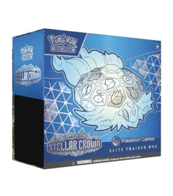 Pokemon TCG: Stellar Crown Pokemon Center Exclusive Elite Trainer Box ETB SEALED - Image 1
