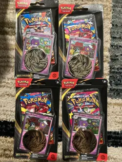 4x Pokemon TCG: Mega Evolution Booster Pack Blister - Drifloon Promo SEALED - Image 1