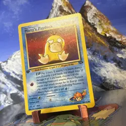 Misty's Psyduck - 90/132 Pokemon Gym Challenge - 1st Edition LP - Image 2